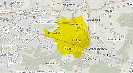 Immobilienpreisekarte Haar (bei München) Kr. Muenchen