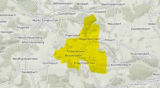 Immobilienpreisekarte Hagenbüchach