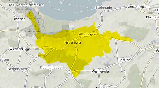 Immobilienpreisekarte Hagenburg b. Wunstorf