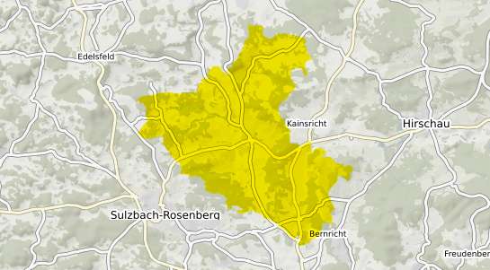 Immobilienpreisekarte Hahnbach Oberpfalz