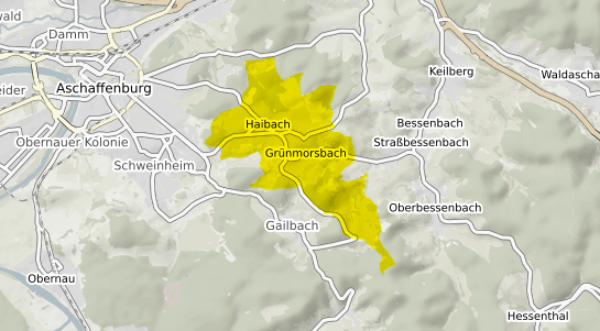 Immobilienpreisekarte Haibach Unterfranken