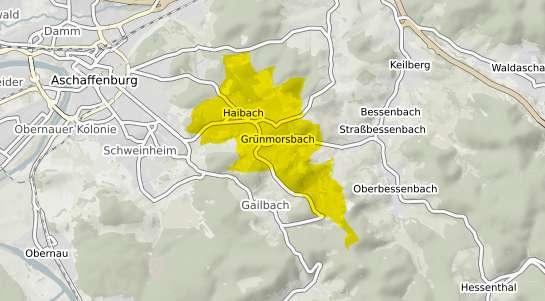 Immobilienpreisekarte Haibach Unterfranken