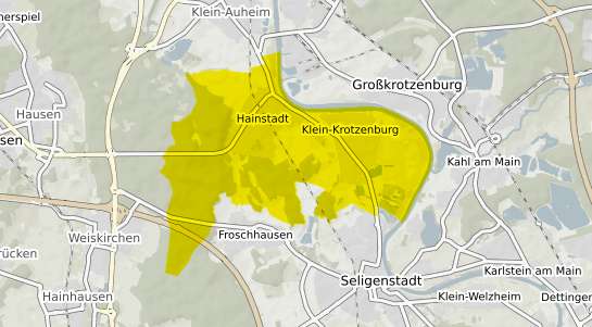 Immobilienpreisekarte Hainburg Hessen