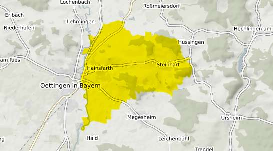 Immobilienpreisekarte Hainsfarth