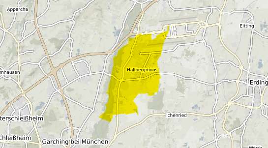 Immobilienpreisekarte Hallbergmoos