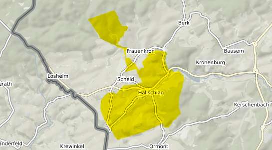 Immobilienpreisekarte Hallschlag