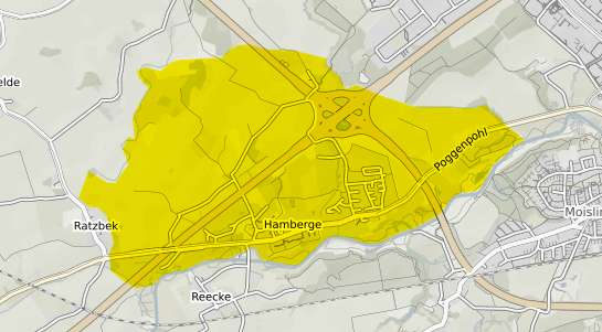 Immobilienpreisekarte Hamberge Holstein