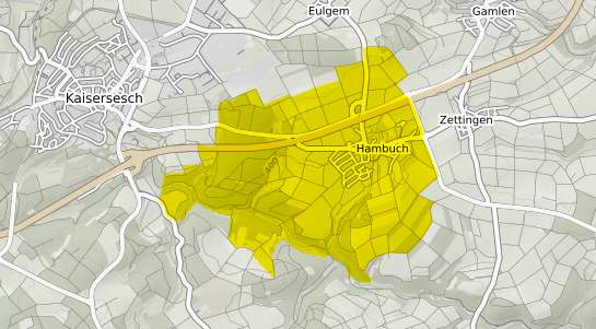 Immobilienpreisekarte Hambuch Eifel