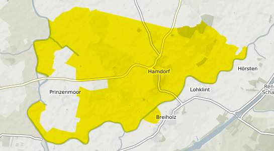 Immobilienpreisekarte Hamdorf b. Rendsburg