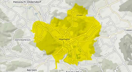 Immobilienpreisekarte Hameln
