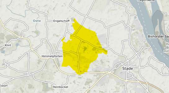 Immobilienpreisekarte Hammah Niederelbe