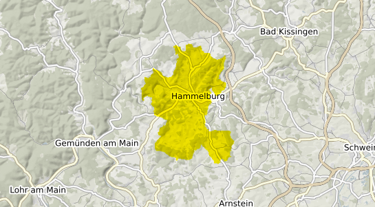 Immobilienpreisekarte Hammelburg