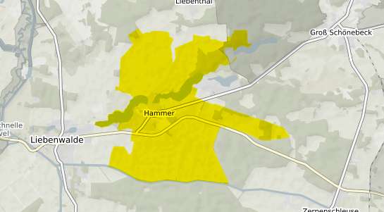 Immobilienpreisekarte Hammer Wuerttemberg