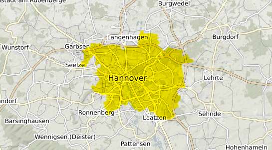 Immobilienpreisekarte Hannover