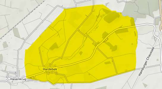 Immobilienpreisekarte Hardebek