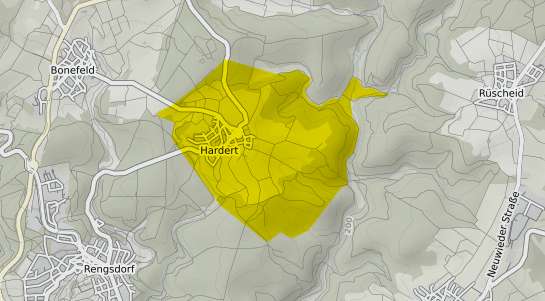 Immobilienpreisekarte Hardert