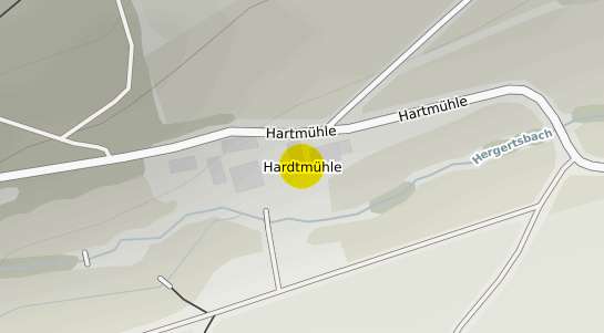 Immobilienpreisekarte Hardtmuehle b. Schwalmtal, Hessen