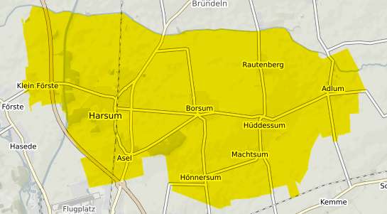 Immobilienpreisekarte Harsum