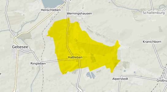 Immobilienpreisekarte Hassleben Thueringen