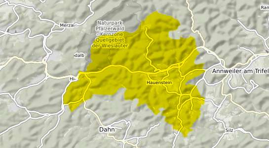 Immobilienpreisekarte Hauenstein Pfalz