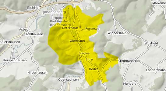 Immobilienpreisekarte Hauneck