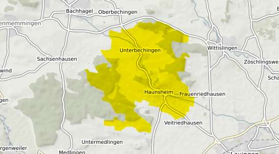 Immobilienpreisekarte Haunsheim