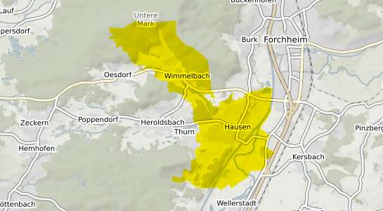 Immobilienpreisekarte Hausen Oberfranken