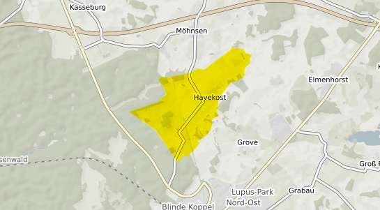 Immobilienpreisekarte Havekost b. Schwarzenbek