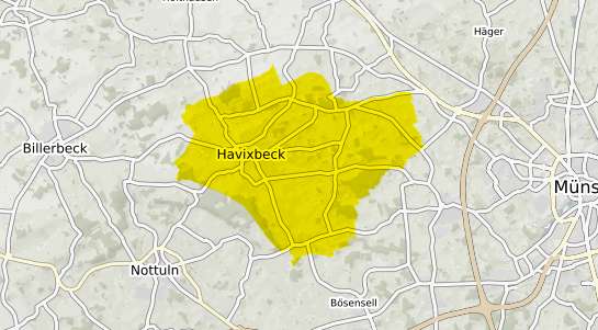 Immobilienpreisekarte Havixbeck