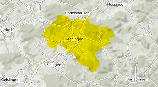 Immobilienpreisekarte Hechingen