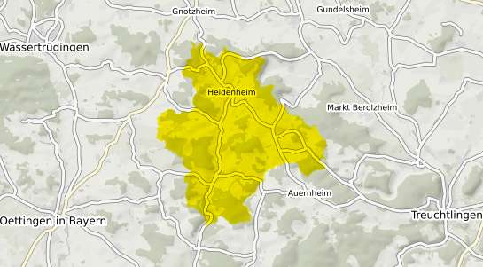 Immobilienpreisekarte Heidenheim Mittelfranken