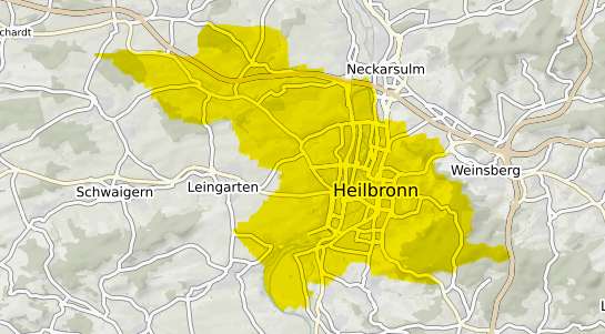 Immobilienpreisekarte Heilbronn Neckar