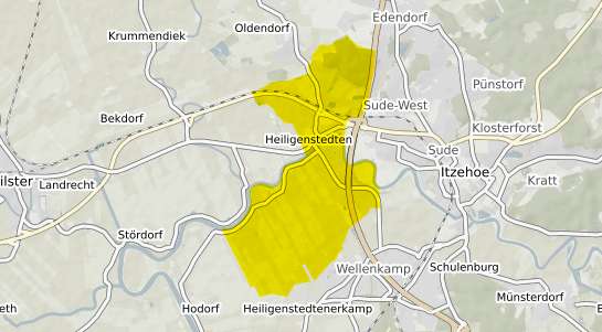 Immobilienpreisekarte Heiligenstedten