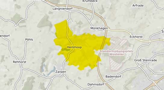 Immobilienpreisekarte Heilshoop