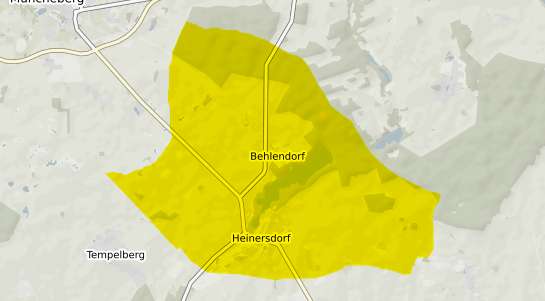 Immobilienpreisekarte Heinersdorf b. Ludwigsfelde