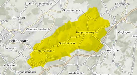Immobilienpreisekarte Heinsdorfergrund