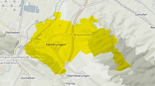 Immobilienpreisekarte Heldrungen