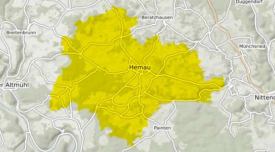 Immobilienpreisekarte Hemau
