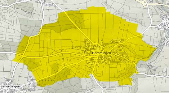 Immobilienpreisekarte Hemmingen Wuerttemberg