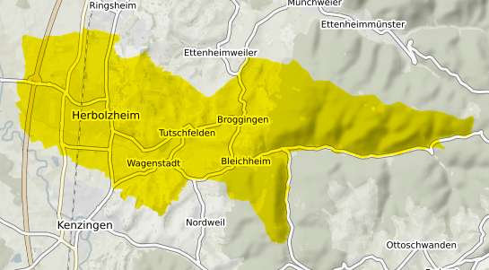 Immobilienpreisekarte Herbolzheim Breisgau