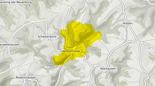 Immobilienpreisekarte Herbstmuehle Eifel