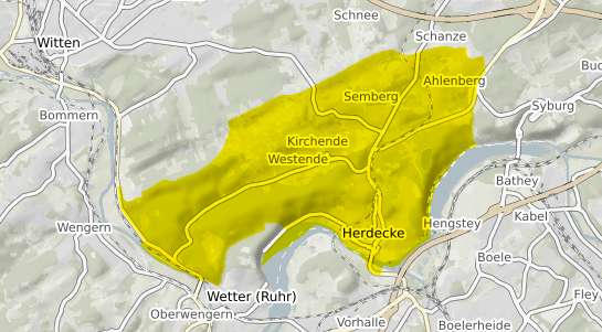 Immobilienpreisekarte Herdecke Ruhr