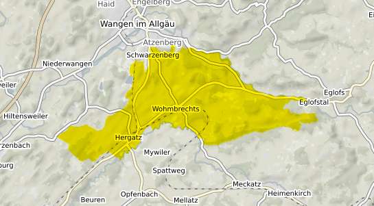 Immobilienpreisekarte Hergatz