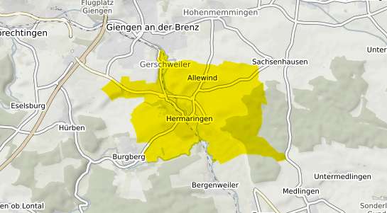 Immobilienpreisekarte Hermaringen