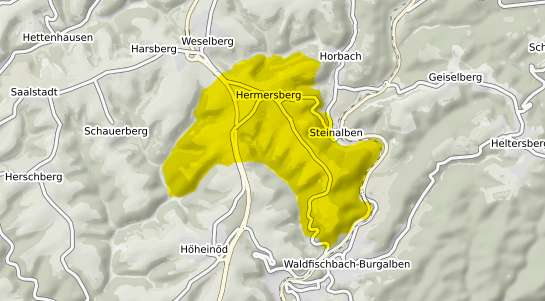 Immobilienpreisekarte Hermersberg Pfalz