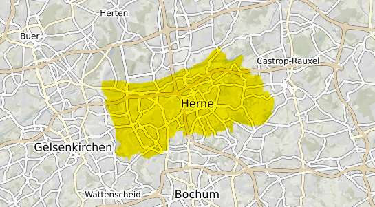 Immobilienpreisekarte Herne Westfalen