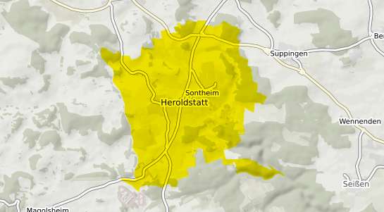 Immobilienpreisekarte Heroldstatt
