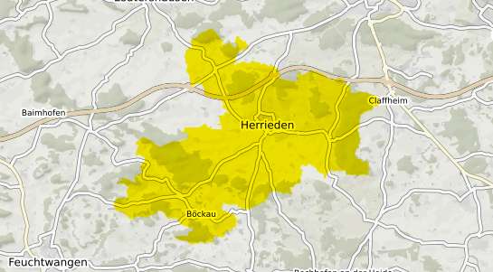 Immobilienpreisekarte Herrieden