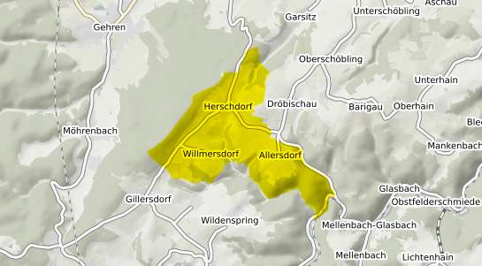 Immobilienpreisekarte Herschdorf b. Ilmenau