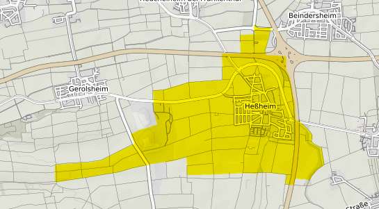 Immobilienpreisekarte Hessheim
